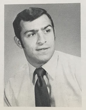 Michael A Miello 1973 HHS yearbook photo